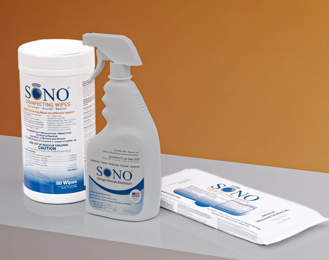 SONO® Healthcare | A Registered USA Manufacturer of EPA Registered Disinfectant